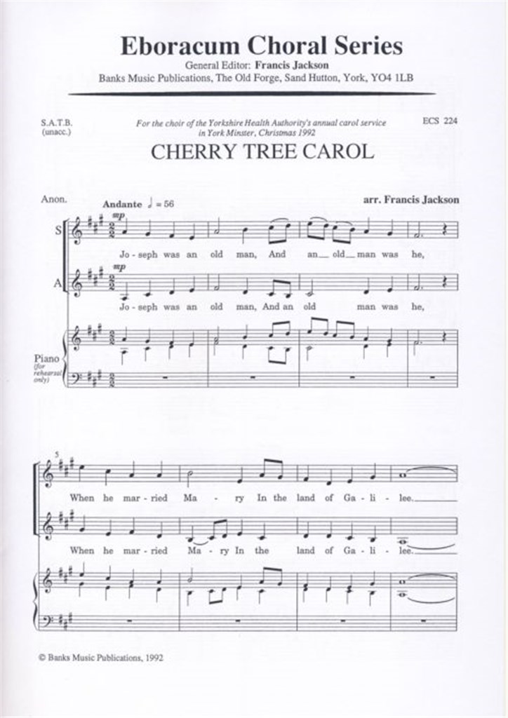 Cherry Tree Carol