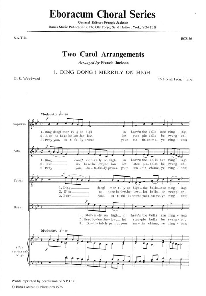 Two Carol Arrangements