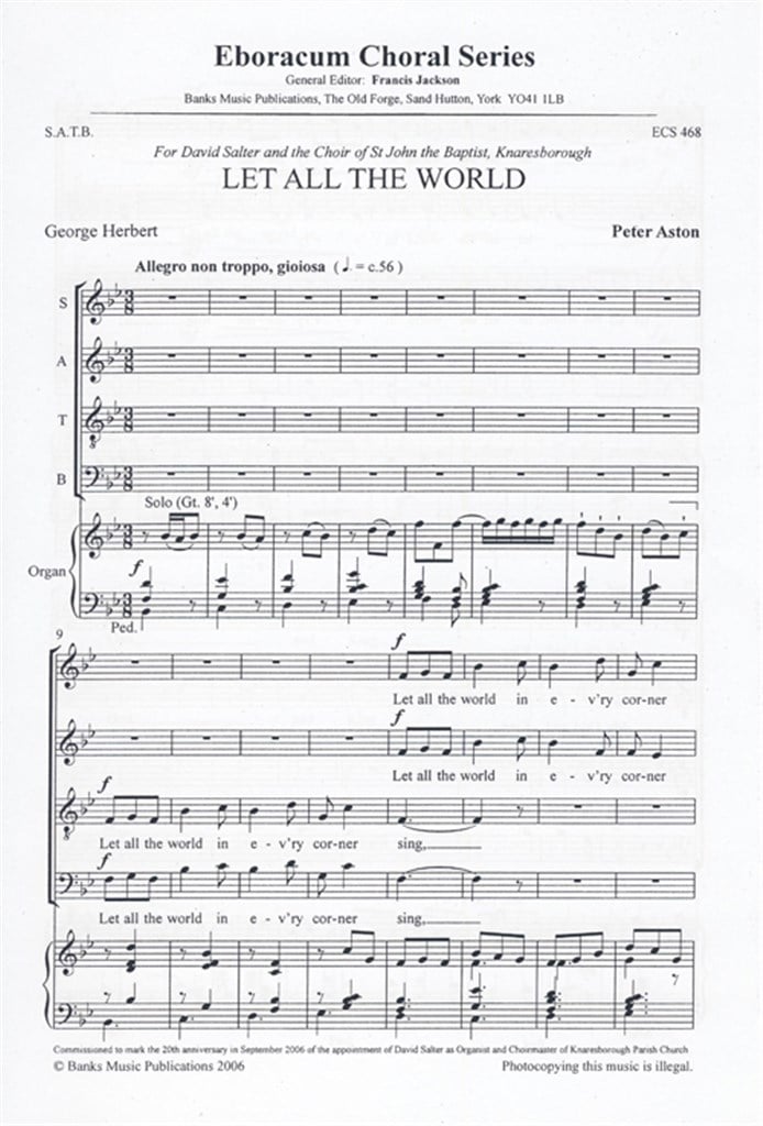 Let All The World