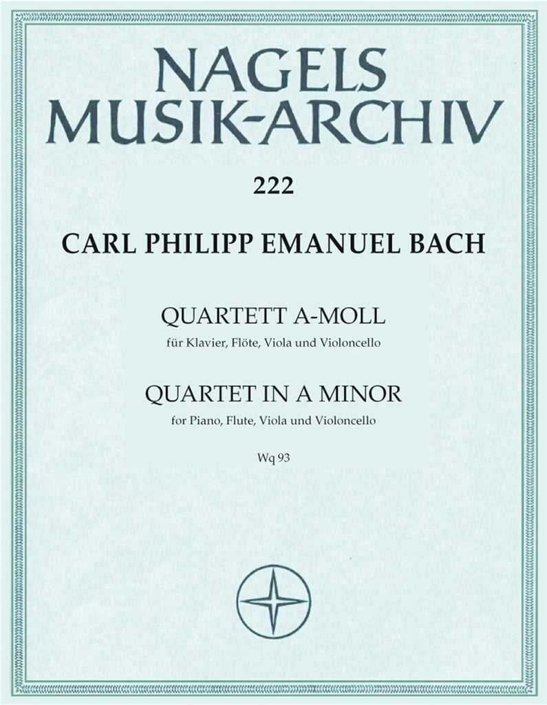 Quartet 1 Amin Wq93 Fl (Vn), Vla, Vc, Pf