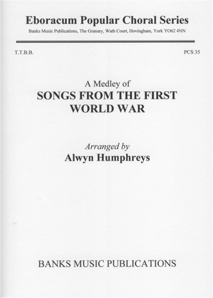 Songs from the First World War