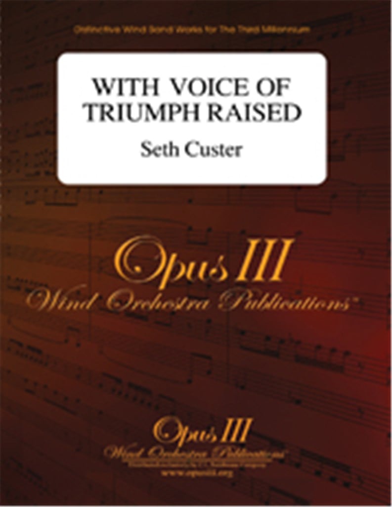 With Voice of Triumph Raised