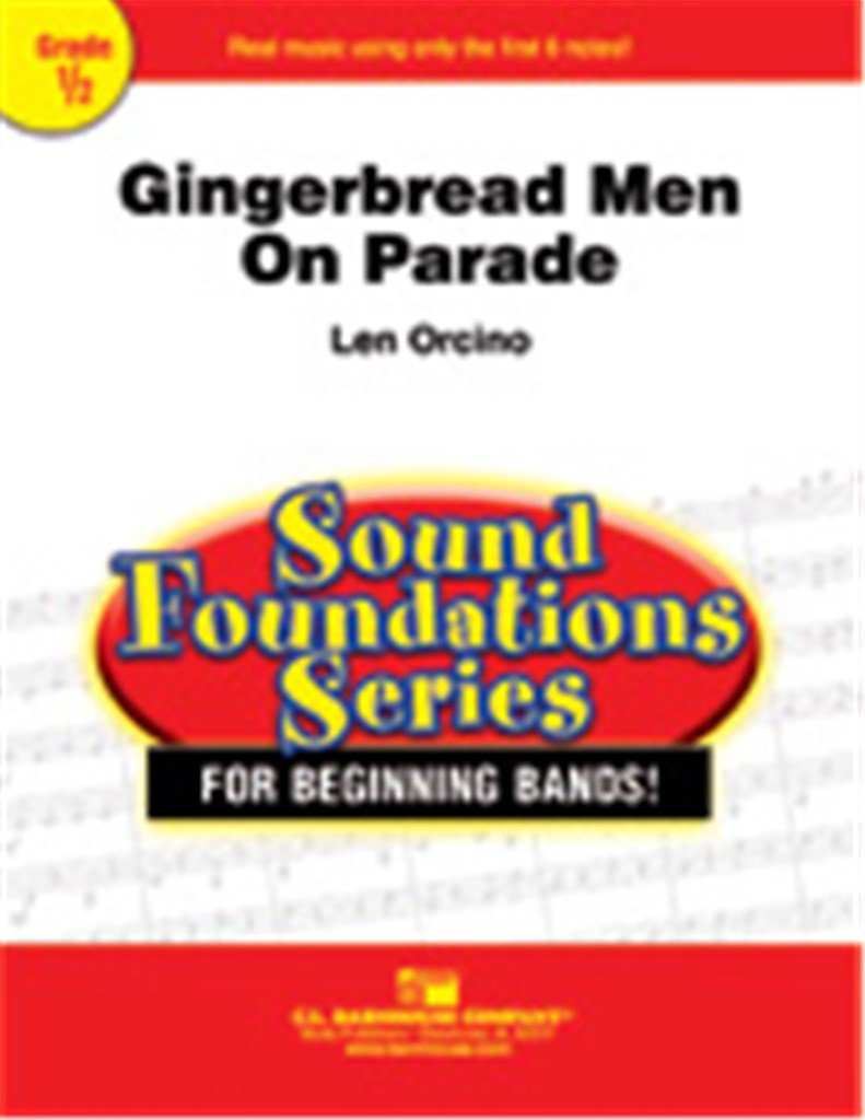 Gingerbread Men on Parade