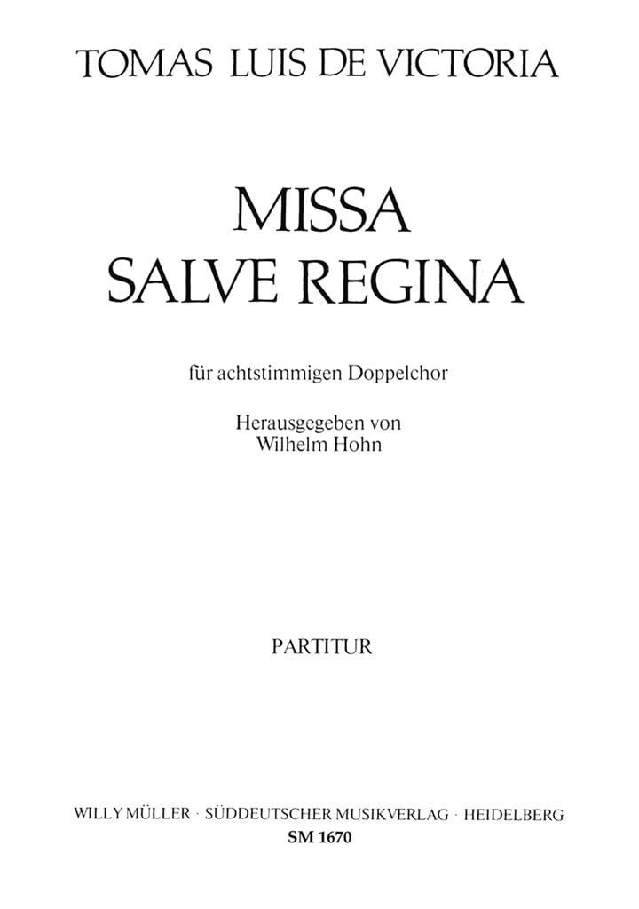 Missa Salve Regina