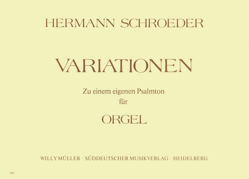 Variationen zu einem eigenen Psalmton