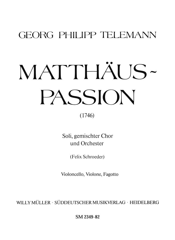 Matthäus-Passion (1746)