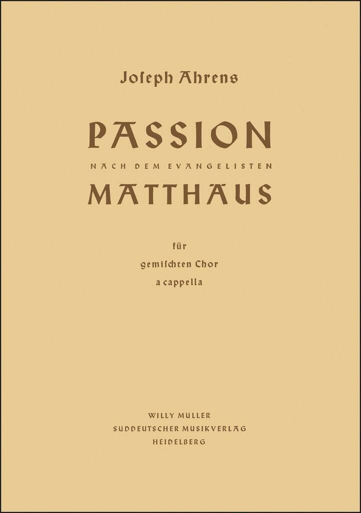 Passion nach dem Evangelisten Matthaus (1950)