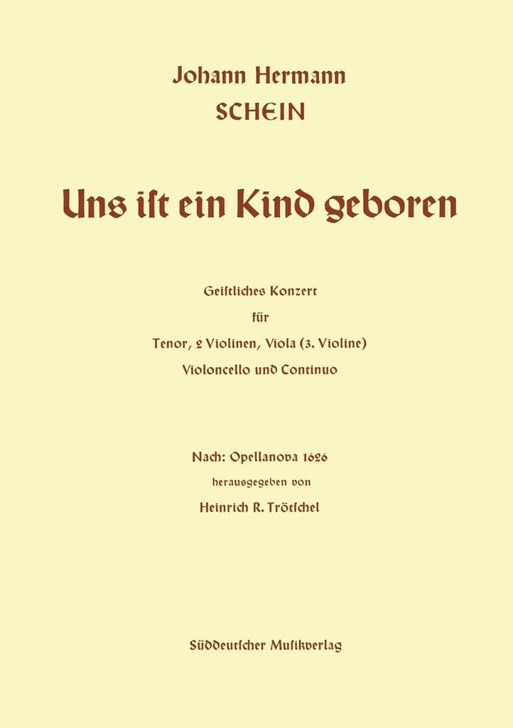 Uns ist ein Kind geboren