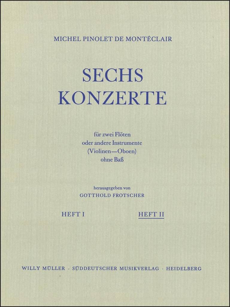 Sechs Konzerte
