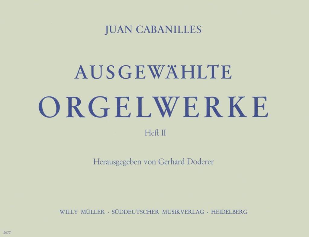 Ausgewahlte Orgelwerke, Heft 2