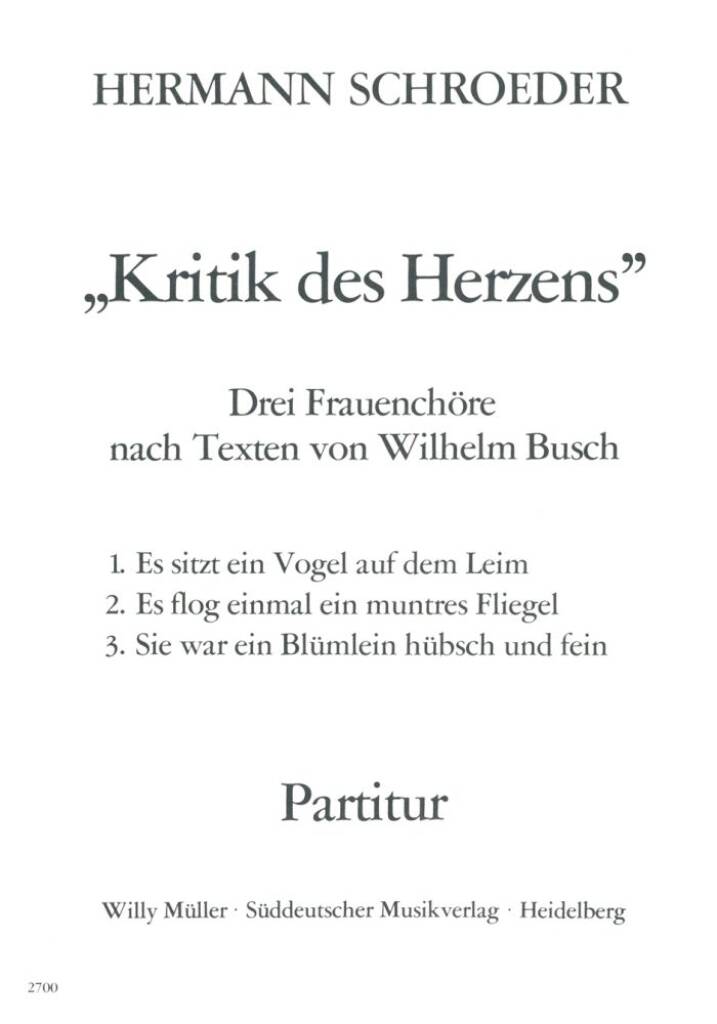 Kritik des Herzens -