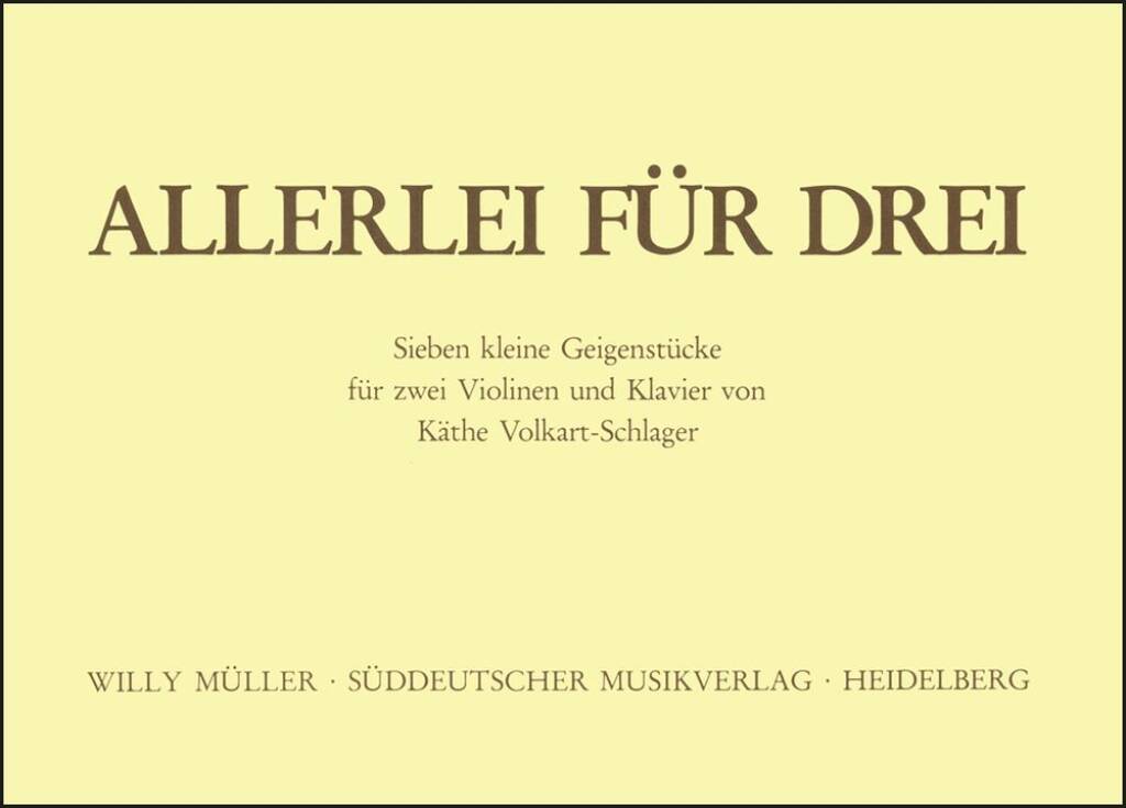 Allerlei fur Drei
