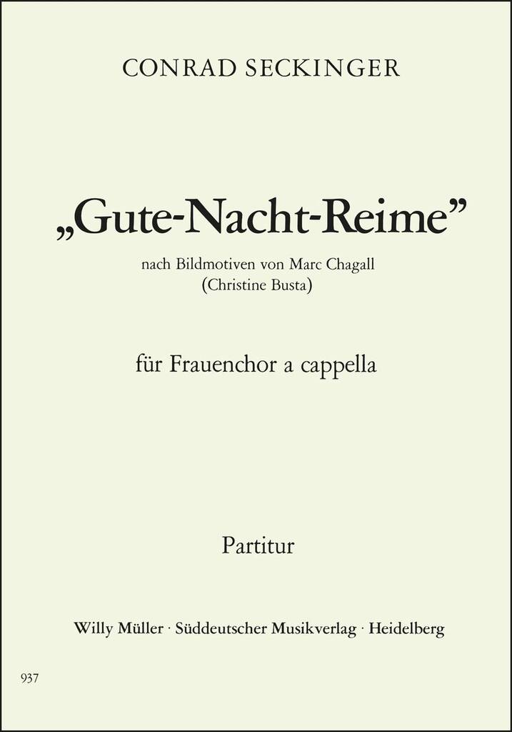 Gute-Nacht-Reime
