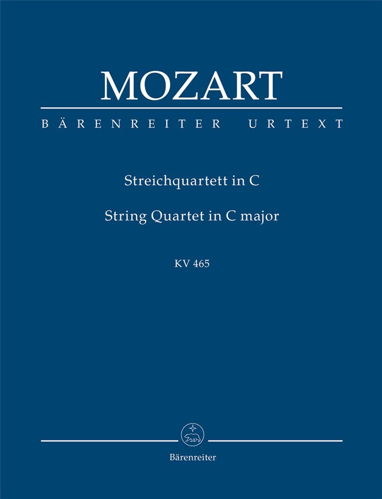 String Quartet C major KV 465