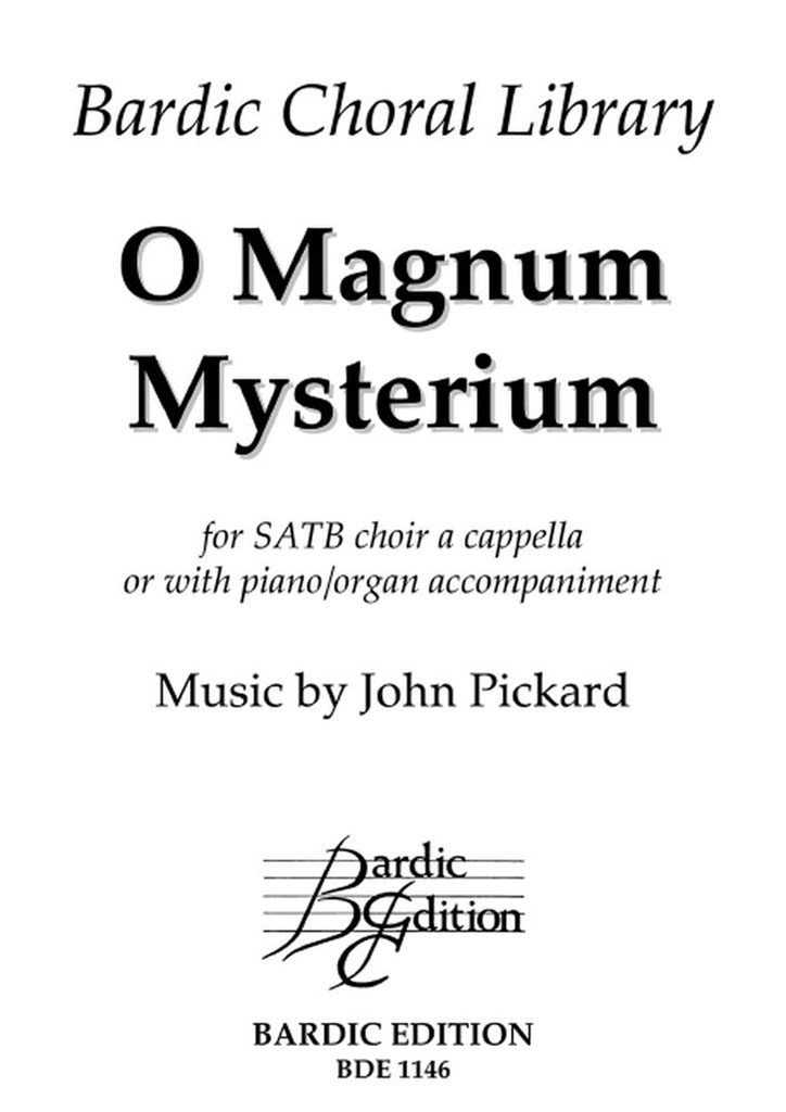 O Magnum Mysterium