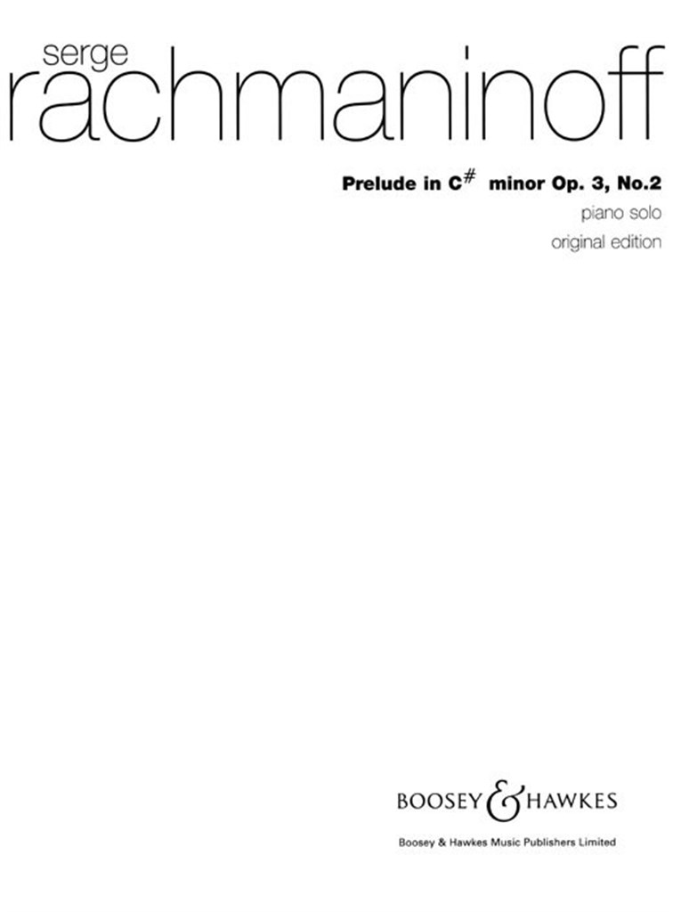 Prelude Op. 3/2