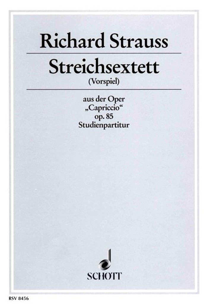 Streichsextett (Vorspiel) Op. 85