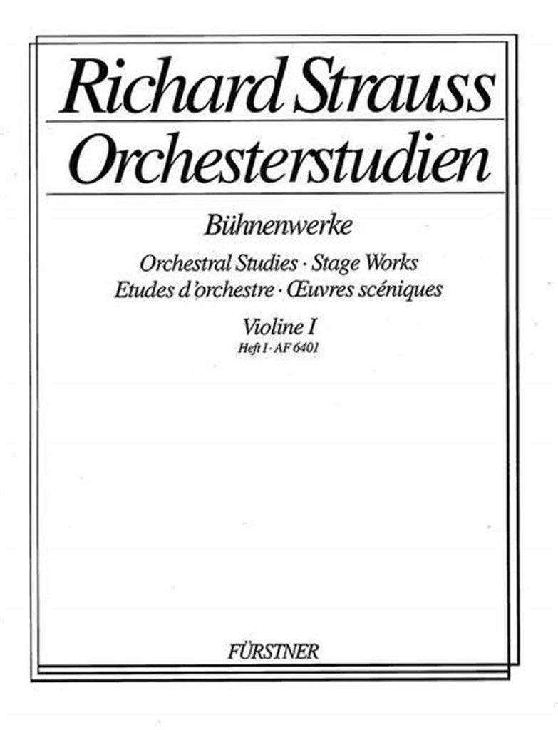 Orchestral Studies: Violin I Band 1