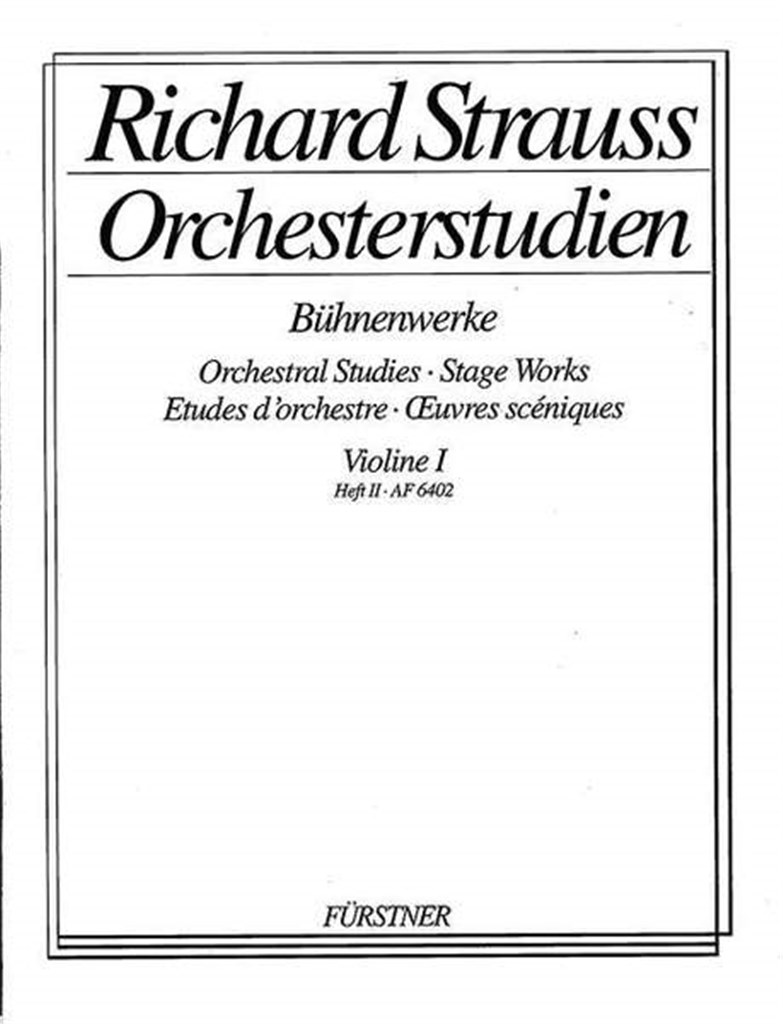 Orchestral Studies: Violin I Band 2