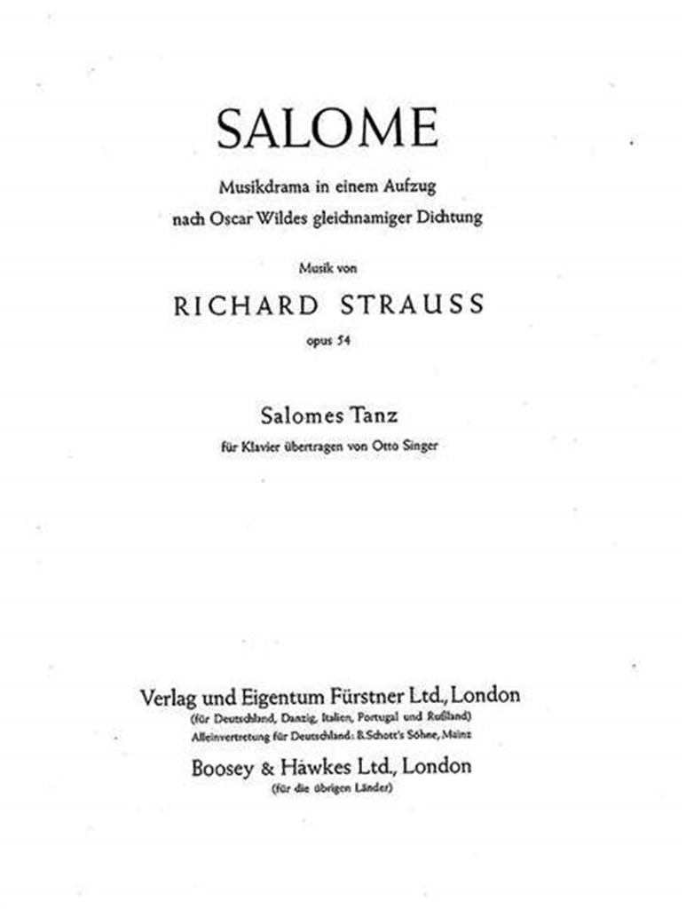 Salome Op. 54