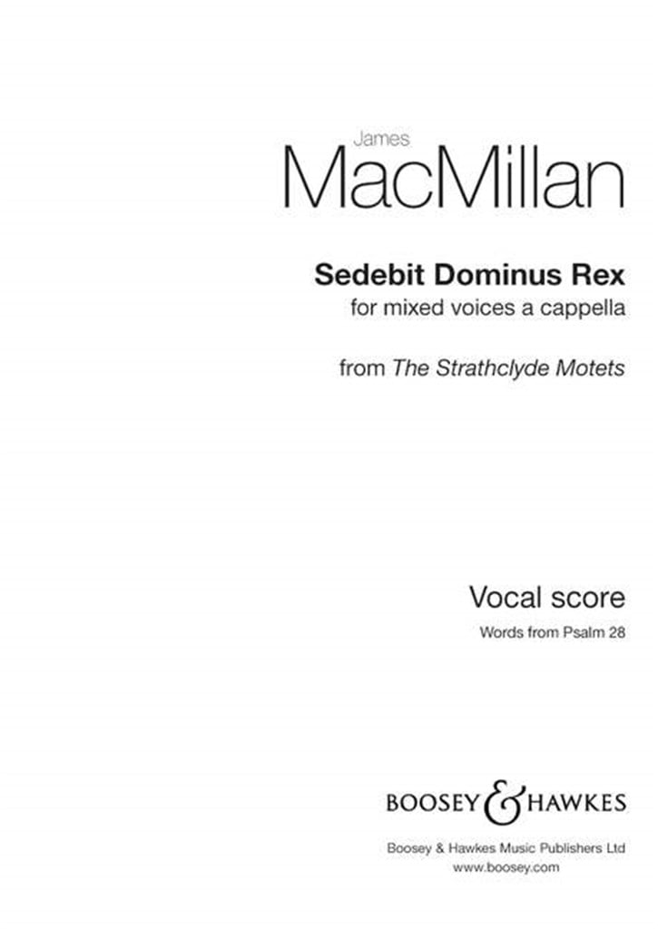 Sedebit Dominus Rex