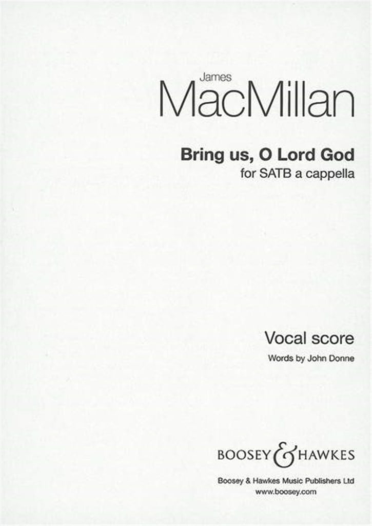 Bring Us, O Lord God