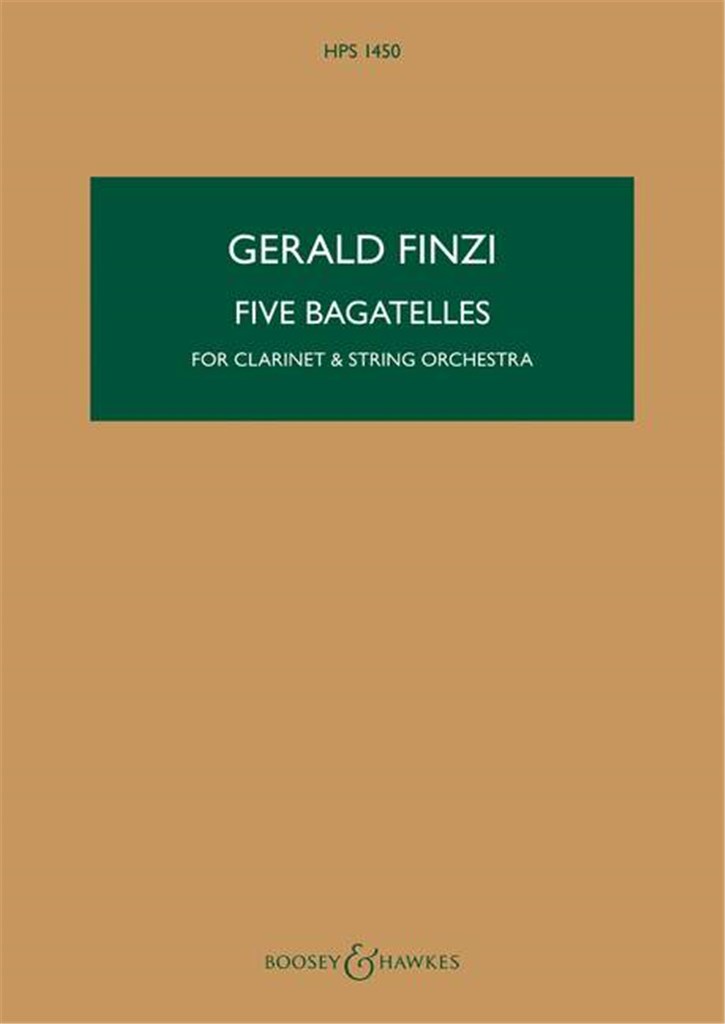 Five Bagatelles Op. 23a