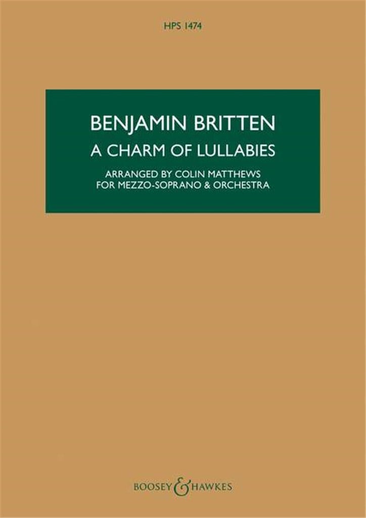 A Charm of Lullabies Op. 41