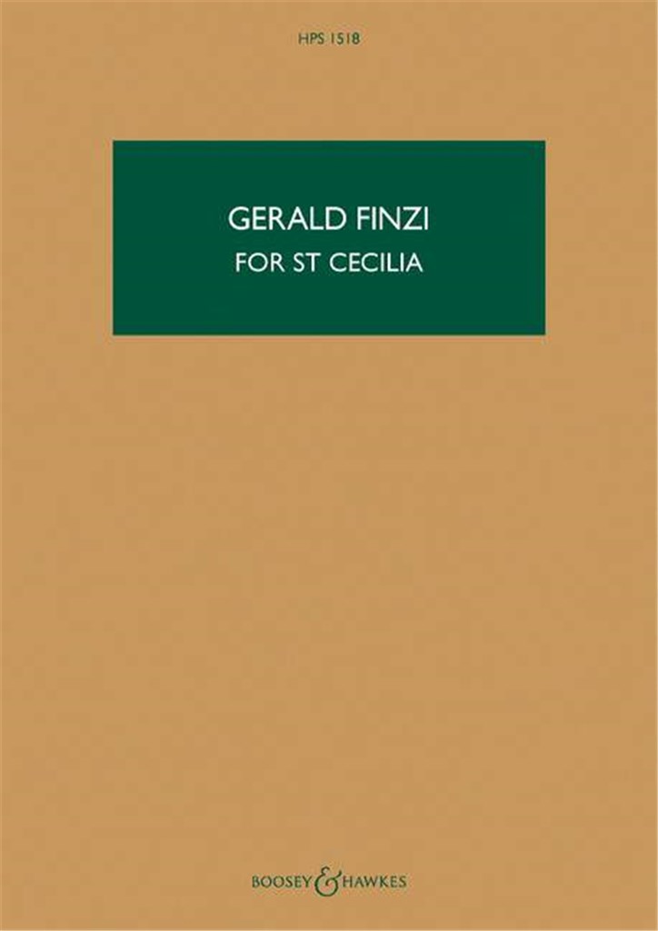 For St. Cecilia Op. 30
