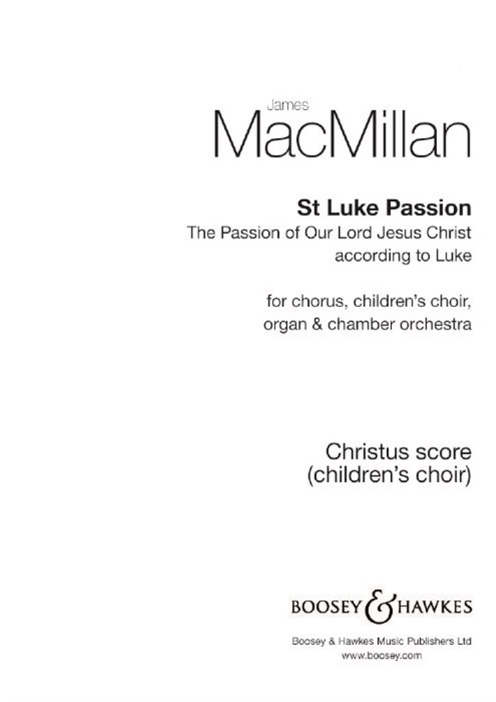 St Luke Passion