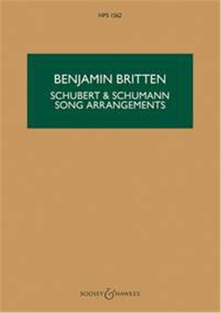 Schubert & Schumann Song Arrangements