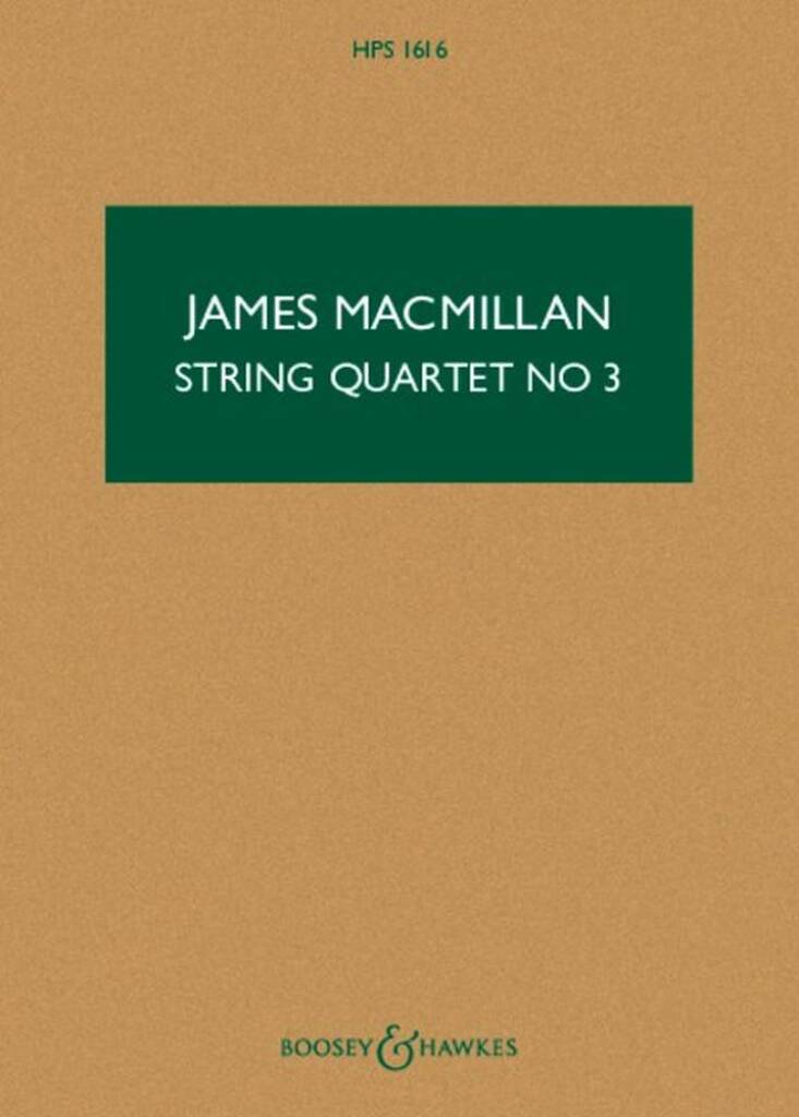 String Quartet no 3 HPS 1616