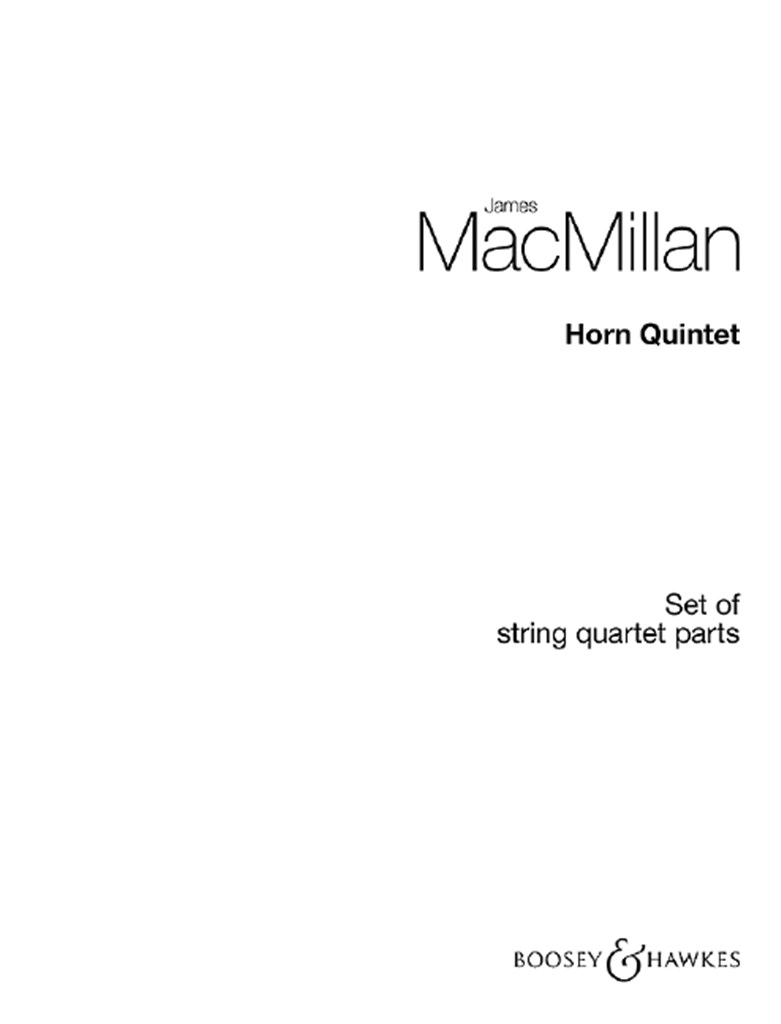 Horn Quintet