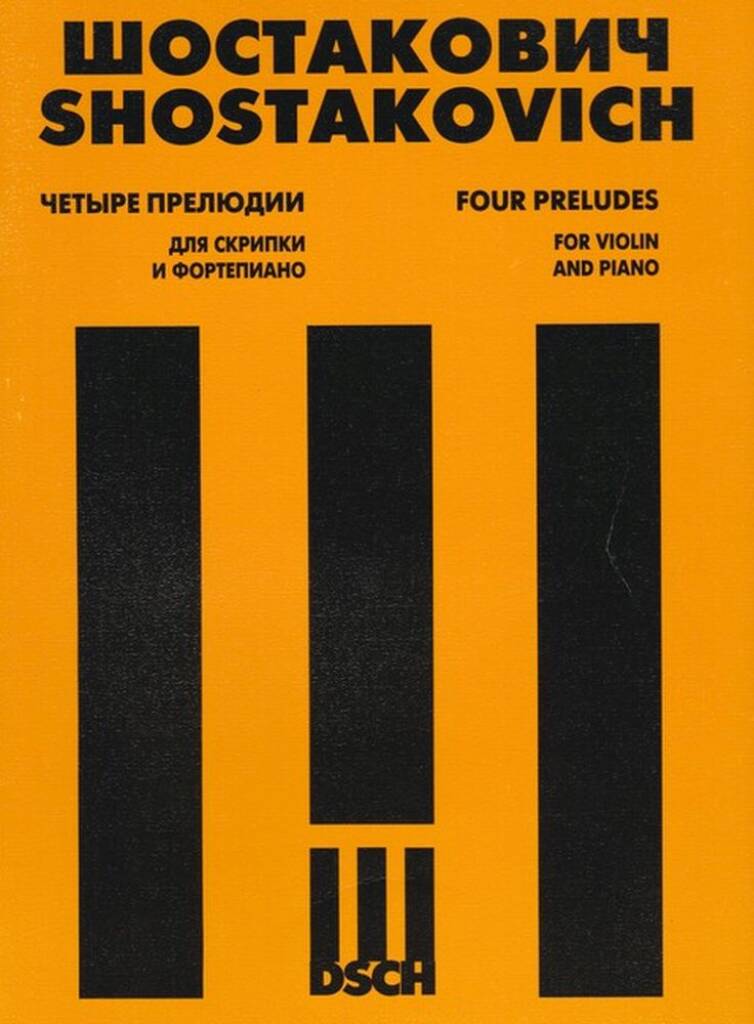Four Preludes op. 34