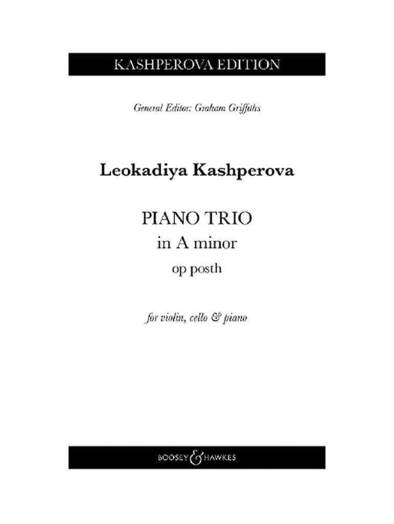 Piano Trio in A minor Op. posth.