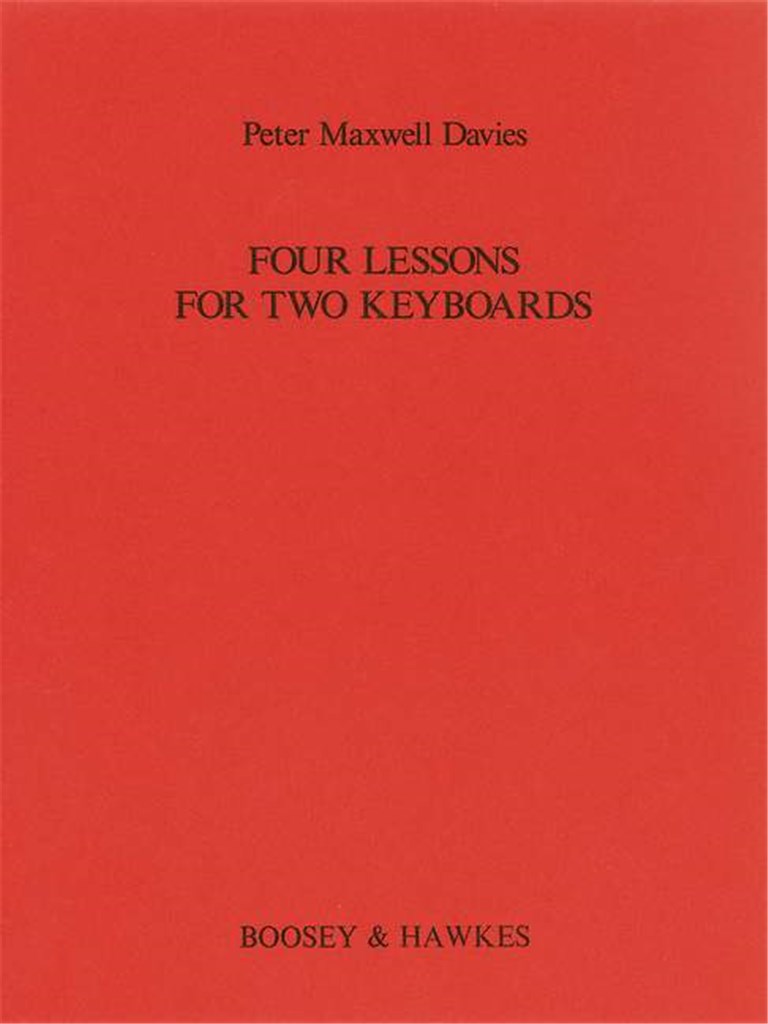 Four Lessons for Two Keyboards