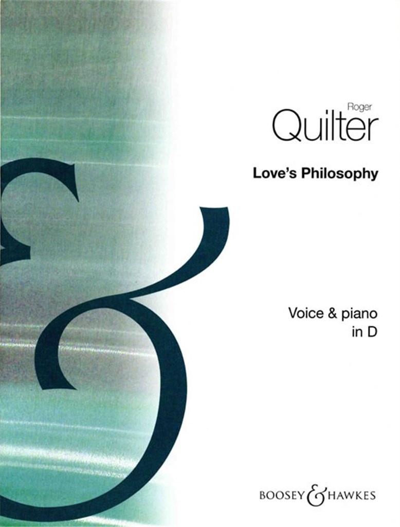 Love's Philosophy In D op. 3/1