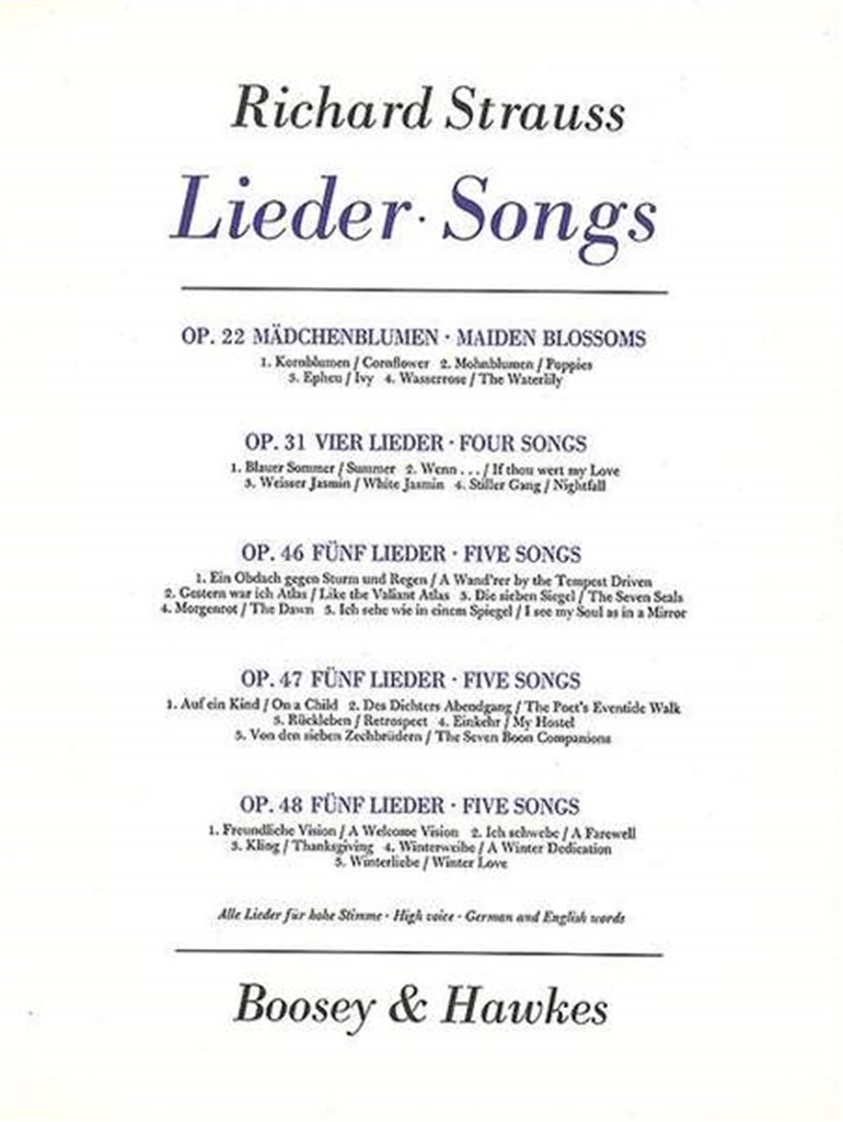 Drei Hymnen op. 71/2