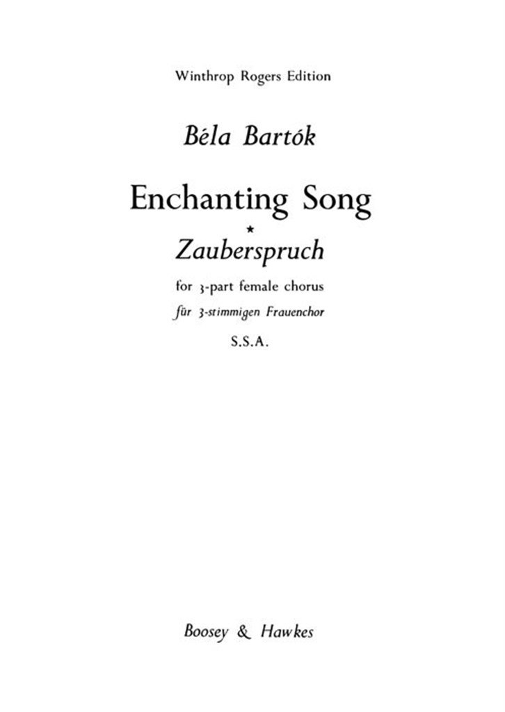 Enchanting Song