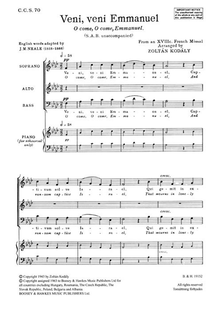 Veni, veni Emmanuel
