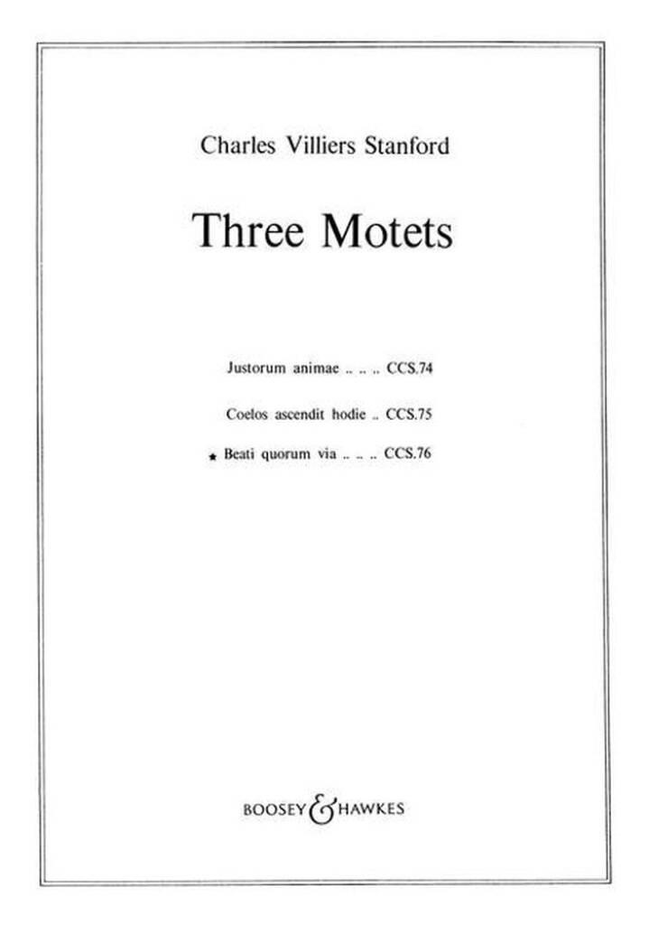 Drei Motetten op. 38/3 CCS 76
