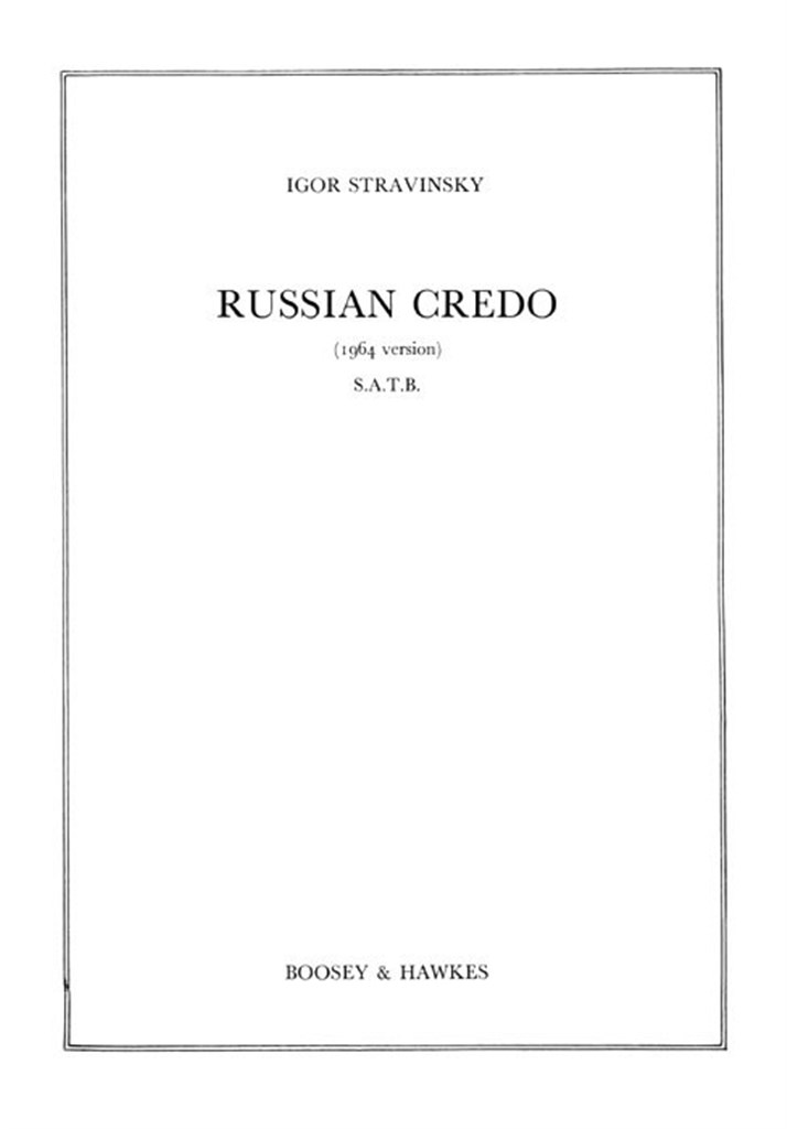 Russian Credo