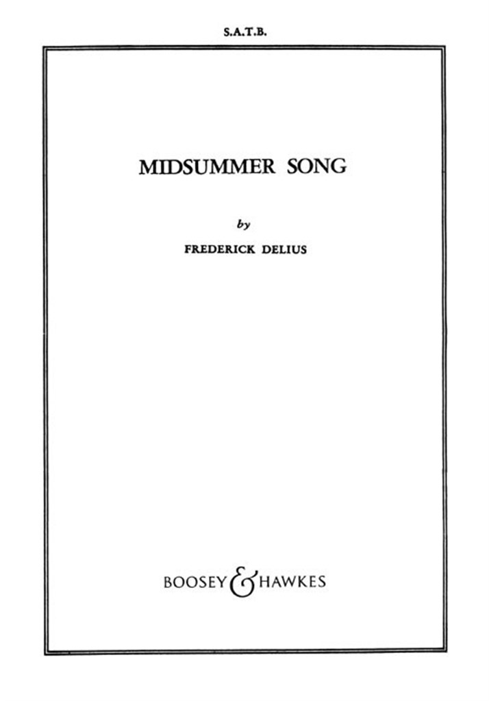 Midsummer Song