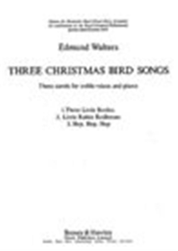 Three Christmas Bird Songs