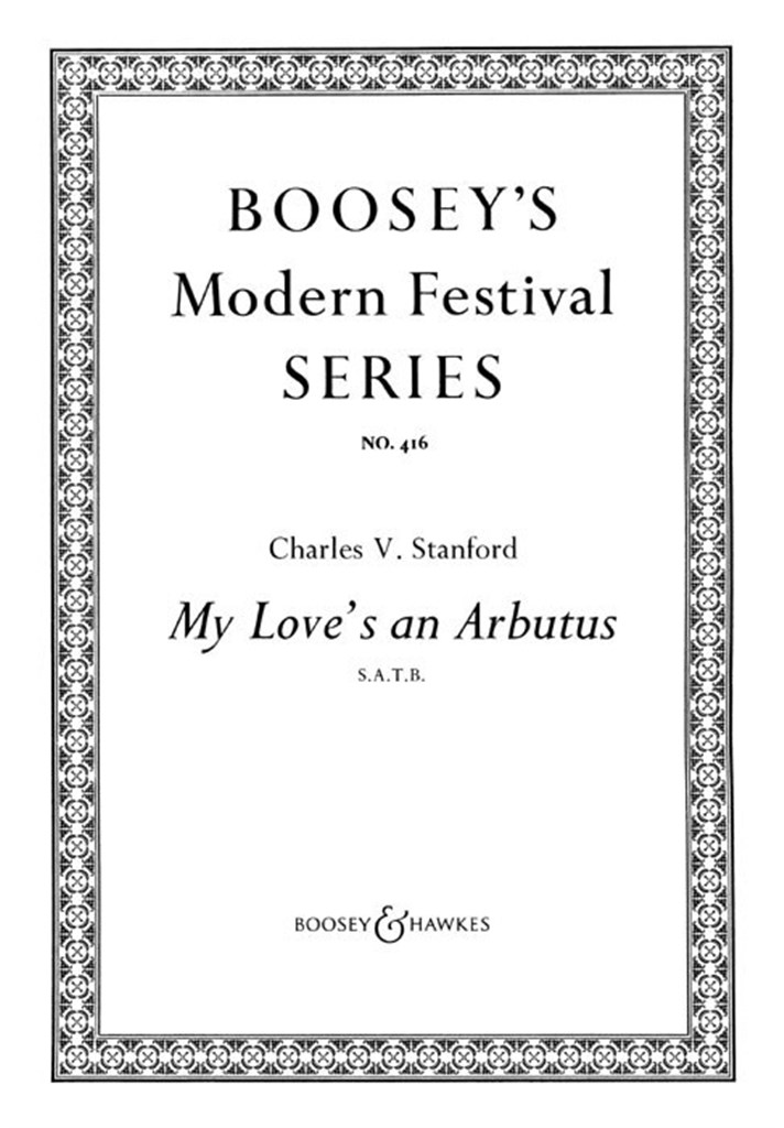 My love's an arbutus