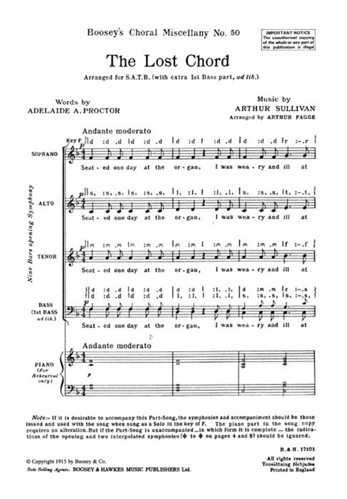 The Lost Chord