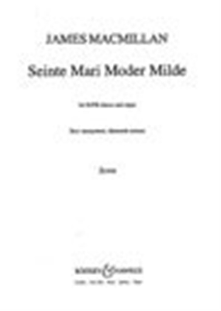 Seinte Mari Moder Milde