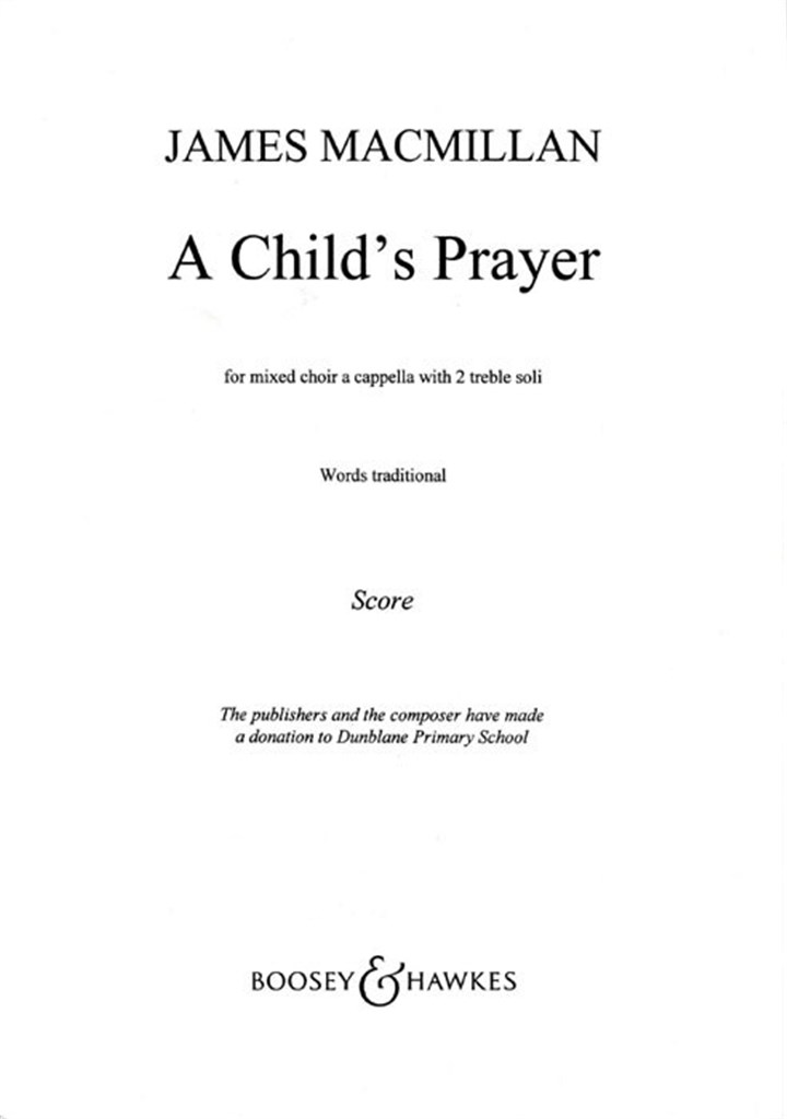 A Child's Prayer
