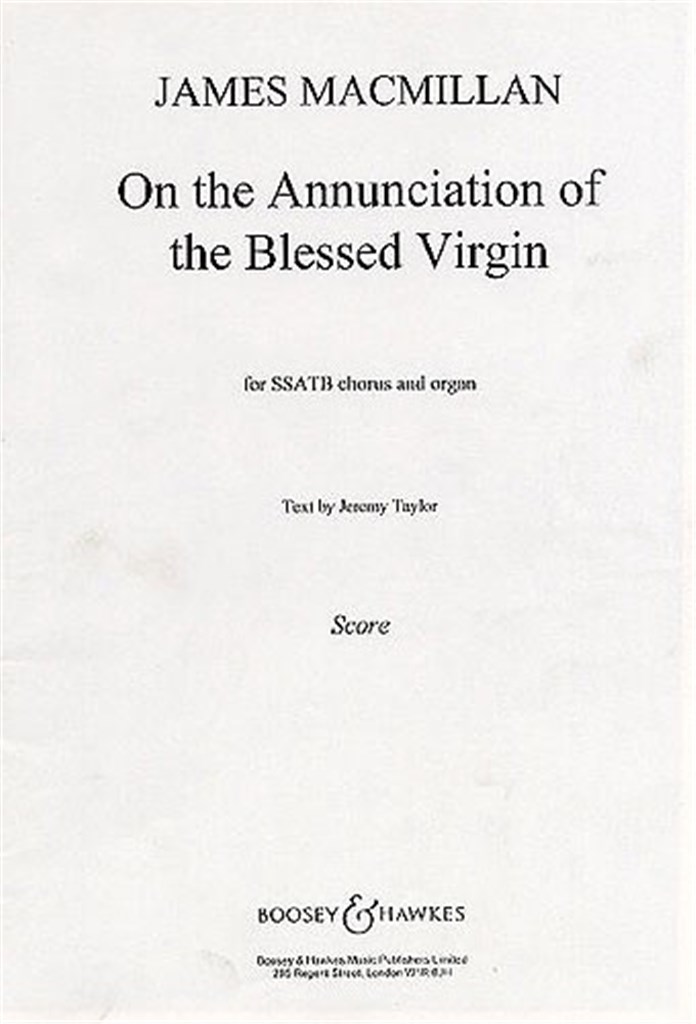 On the Annunciation of the Blessed Virgin
