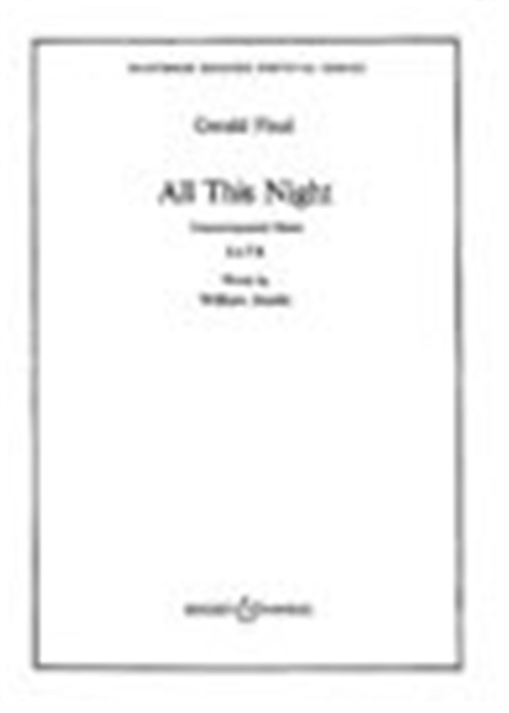 All This Night op. 33